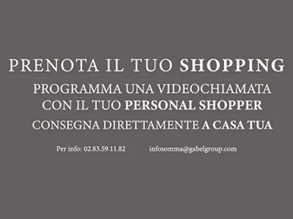 Prenota il tuo shopping con Somma 1867