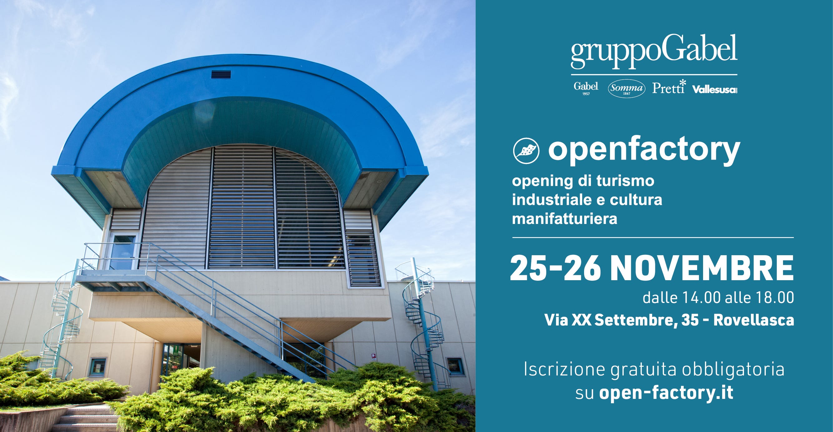 OPEN FACTORY 2023: QUEST’ANNO L’APPUNTAMENTO RADDOPPIA! OPEN FACTORY 2023: QUEST’ANNO L’APPUNTAMENTO RADDOPPIA!